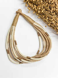 Ellis Slub Multistrand Necklace