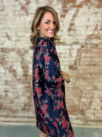 Praia Floral Print Dress