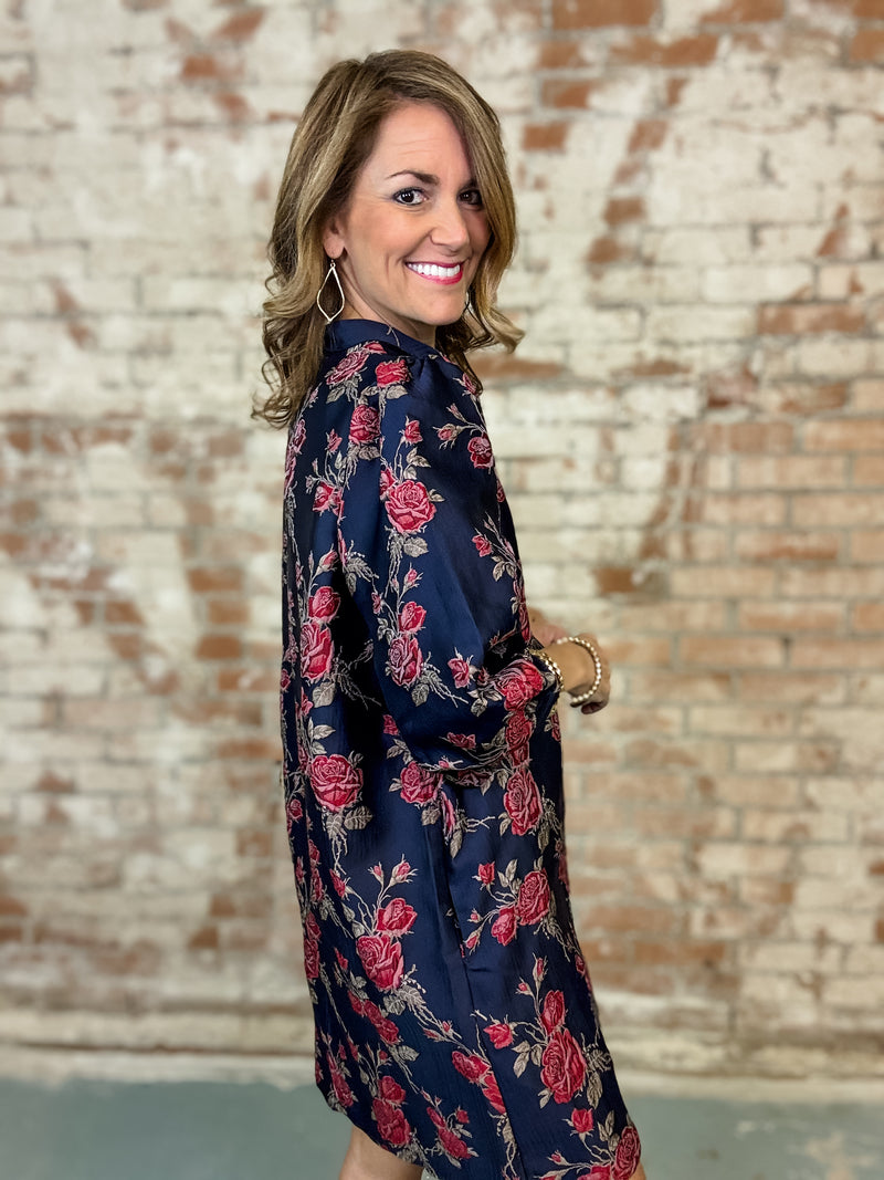 Praia Floral Print Dress