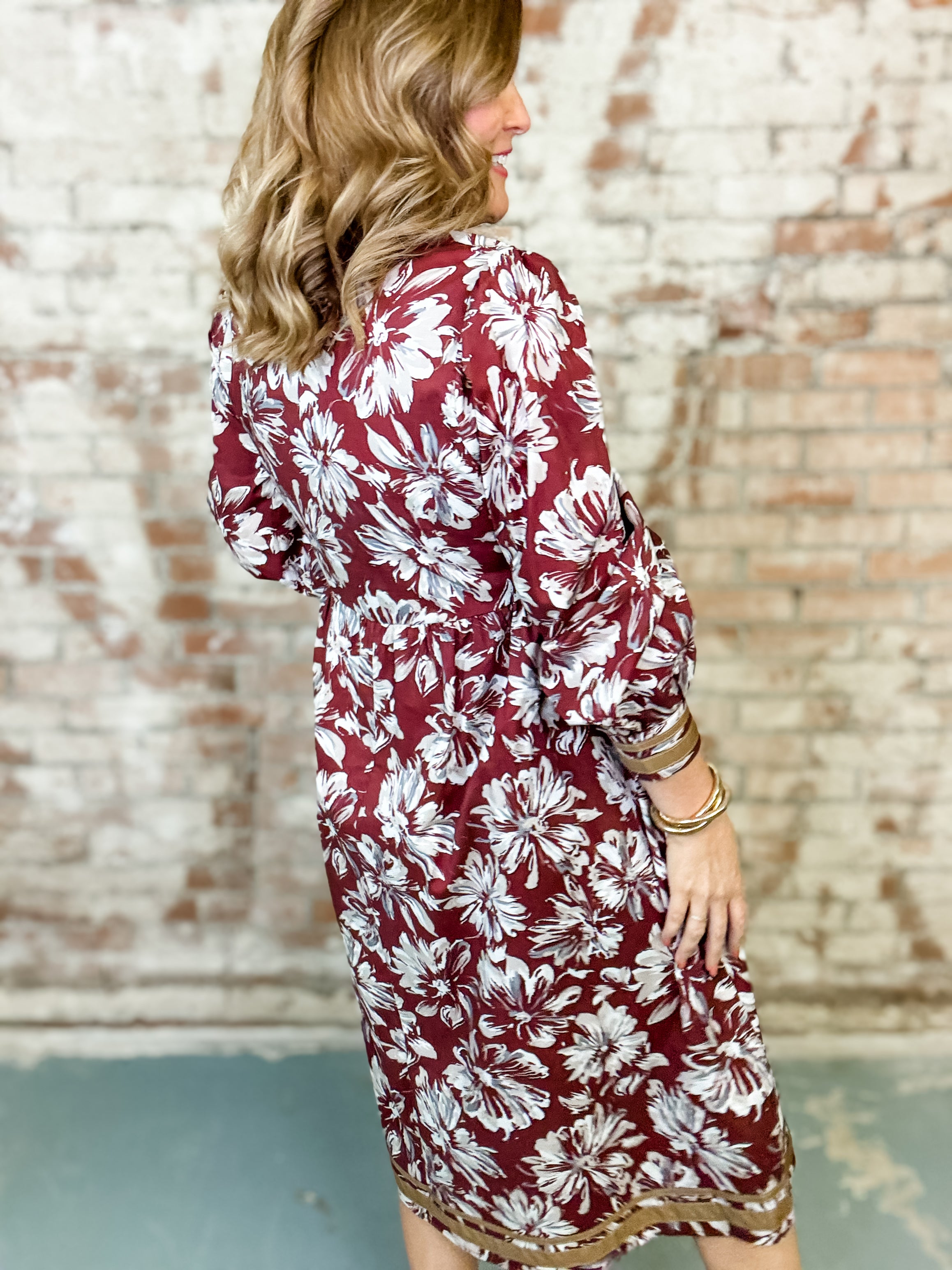 Juno Floral Dress