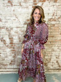 Rixi Boho Midi Dress