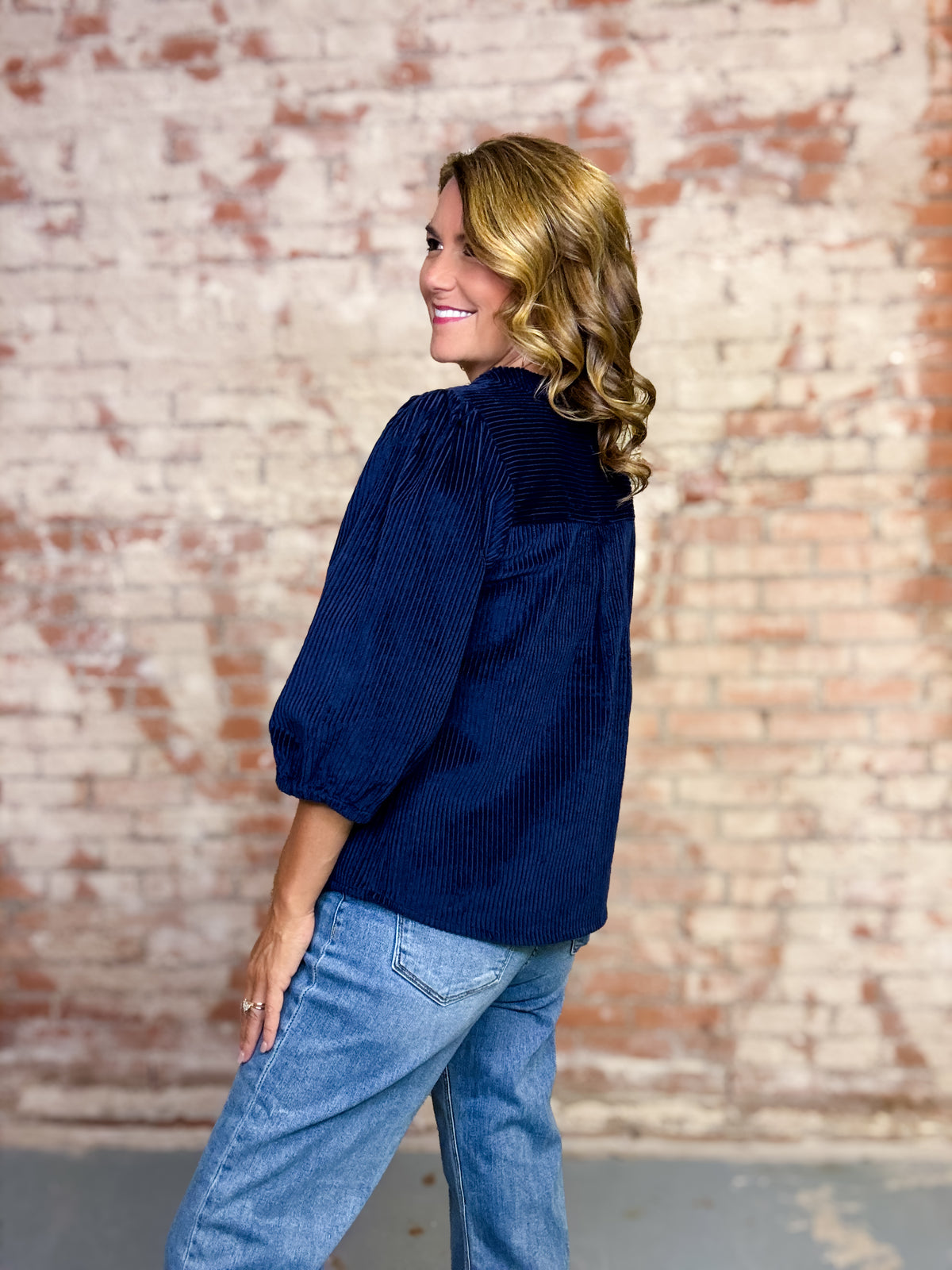 Marly Corduroy Top