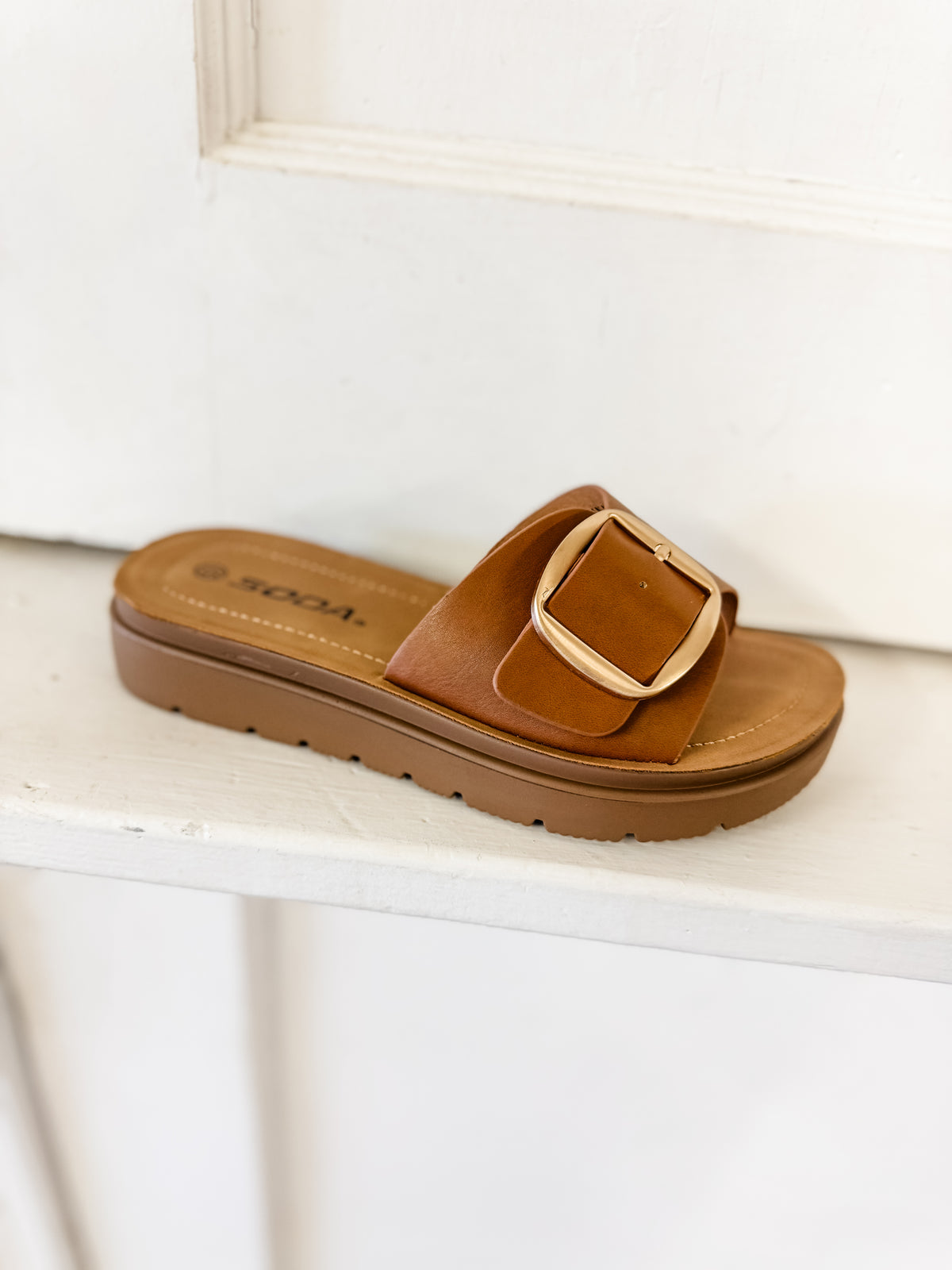 Wooten Tan Sandal