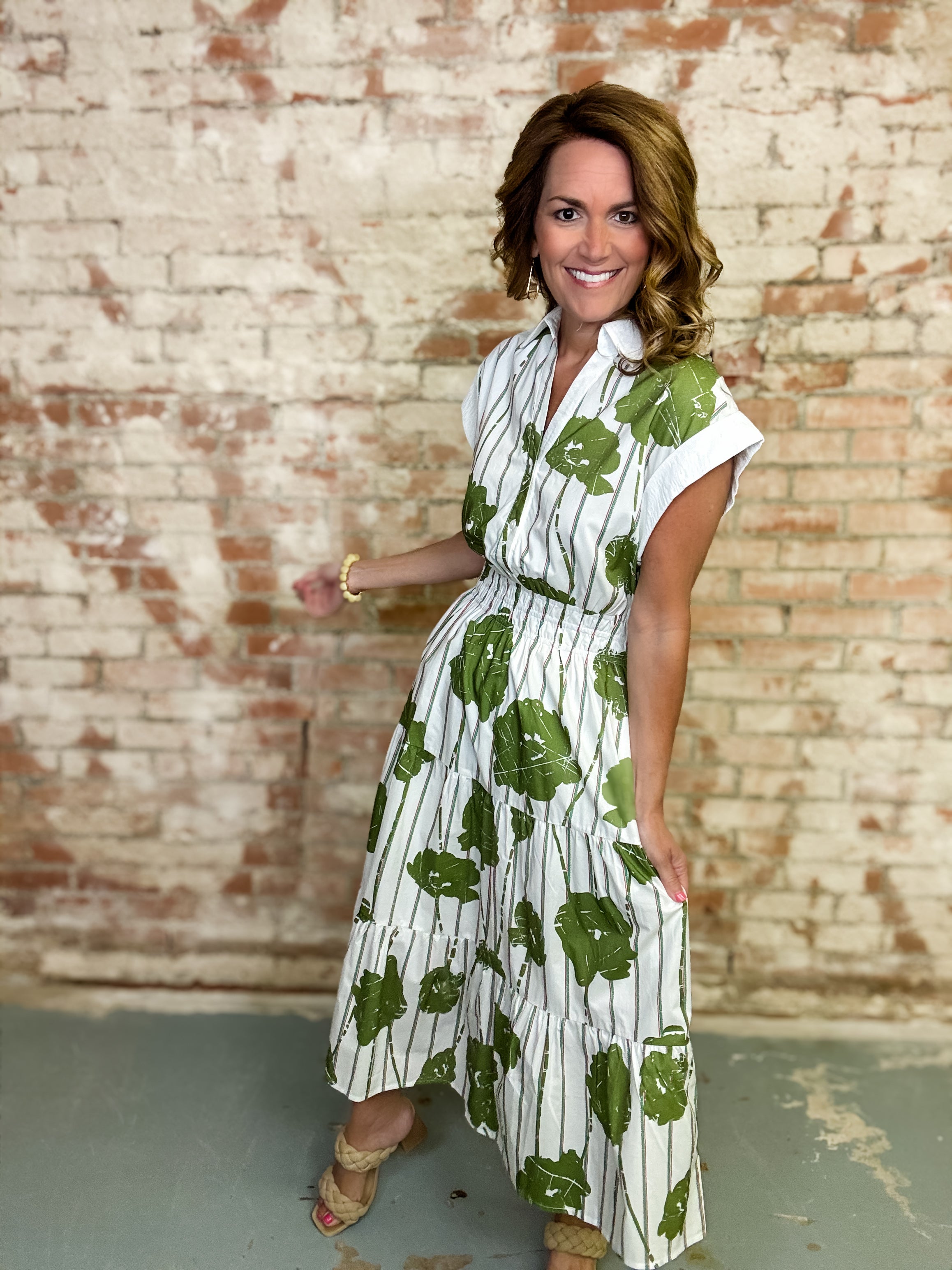 THML Arriane Midi Dress