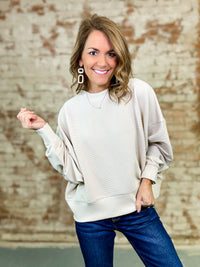 Larissa Ribbed Neck Top