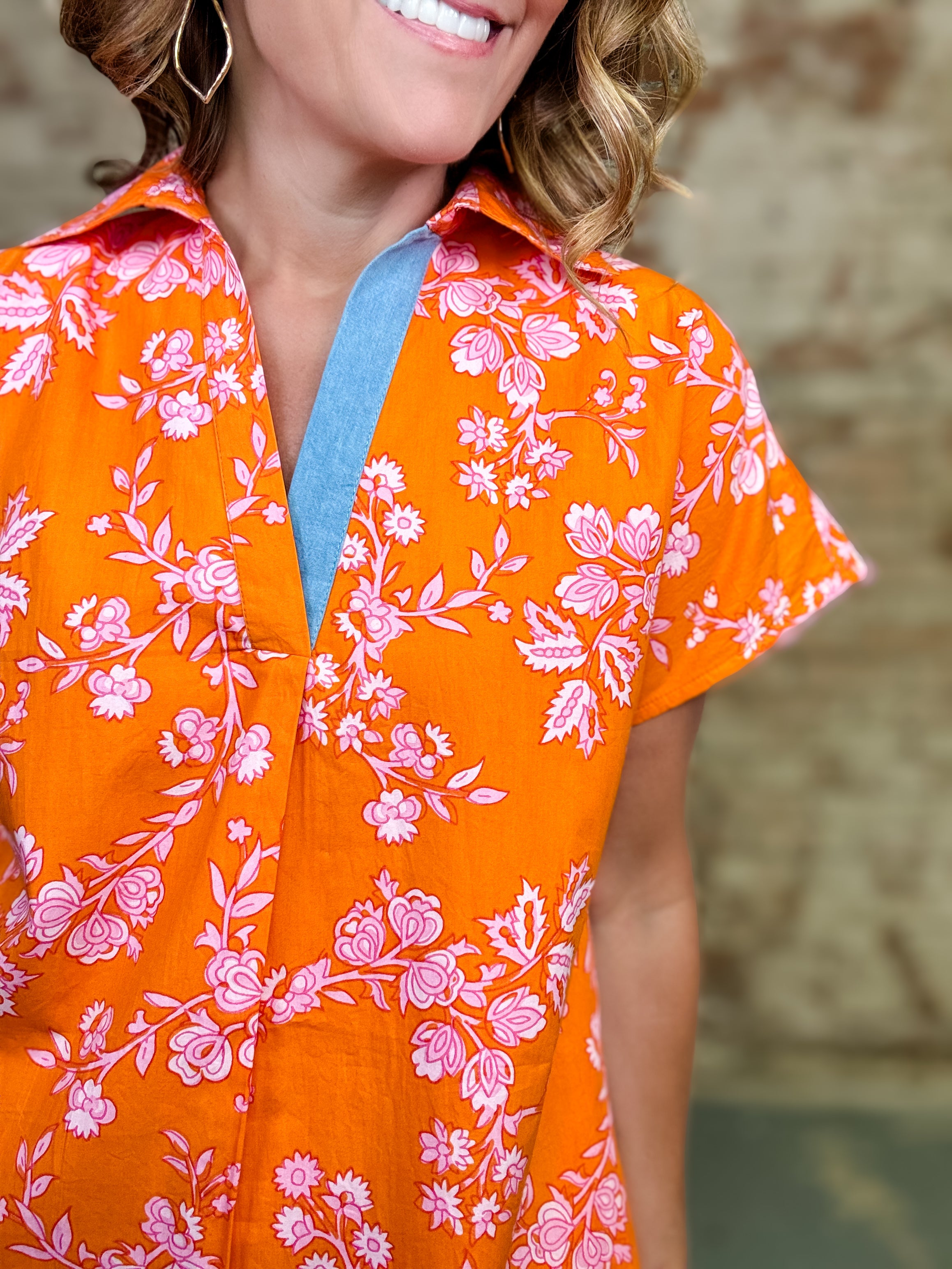 THML Kellie Floral Dress
