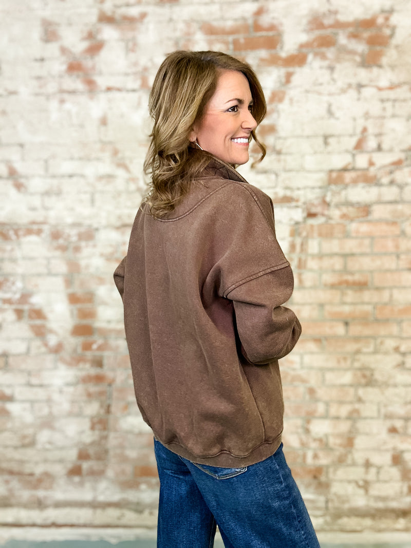 Gia Half Snap Pullover