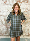 Milan Plaid Dress