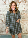 Milan Plaid Dress