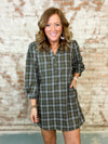Milan Plaid Dress