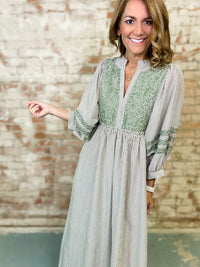 Zephyr Puff Sleeve Dress