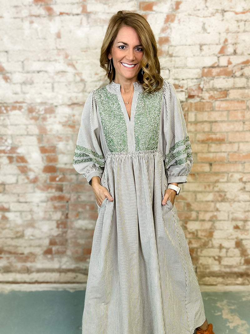 Zephyr Puff Sleeve Dress