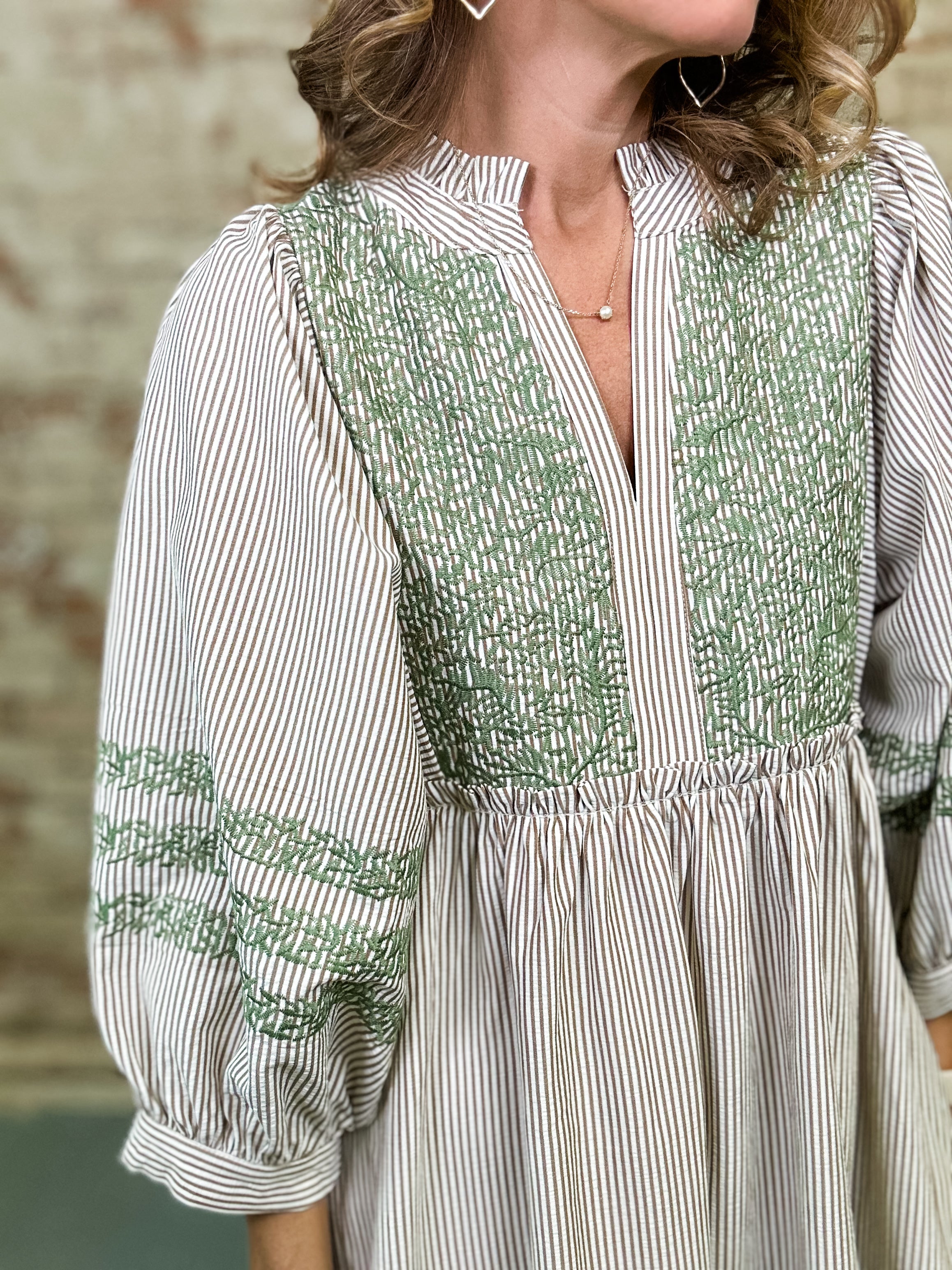 Zephyr Puff Sleeve Dress