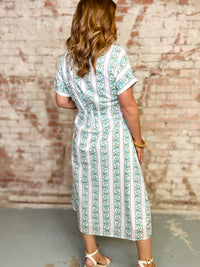 THML Tiffani Floral Print Dress