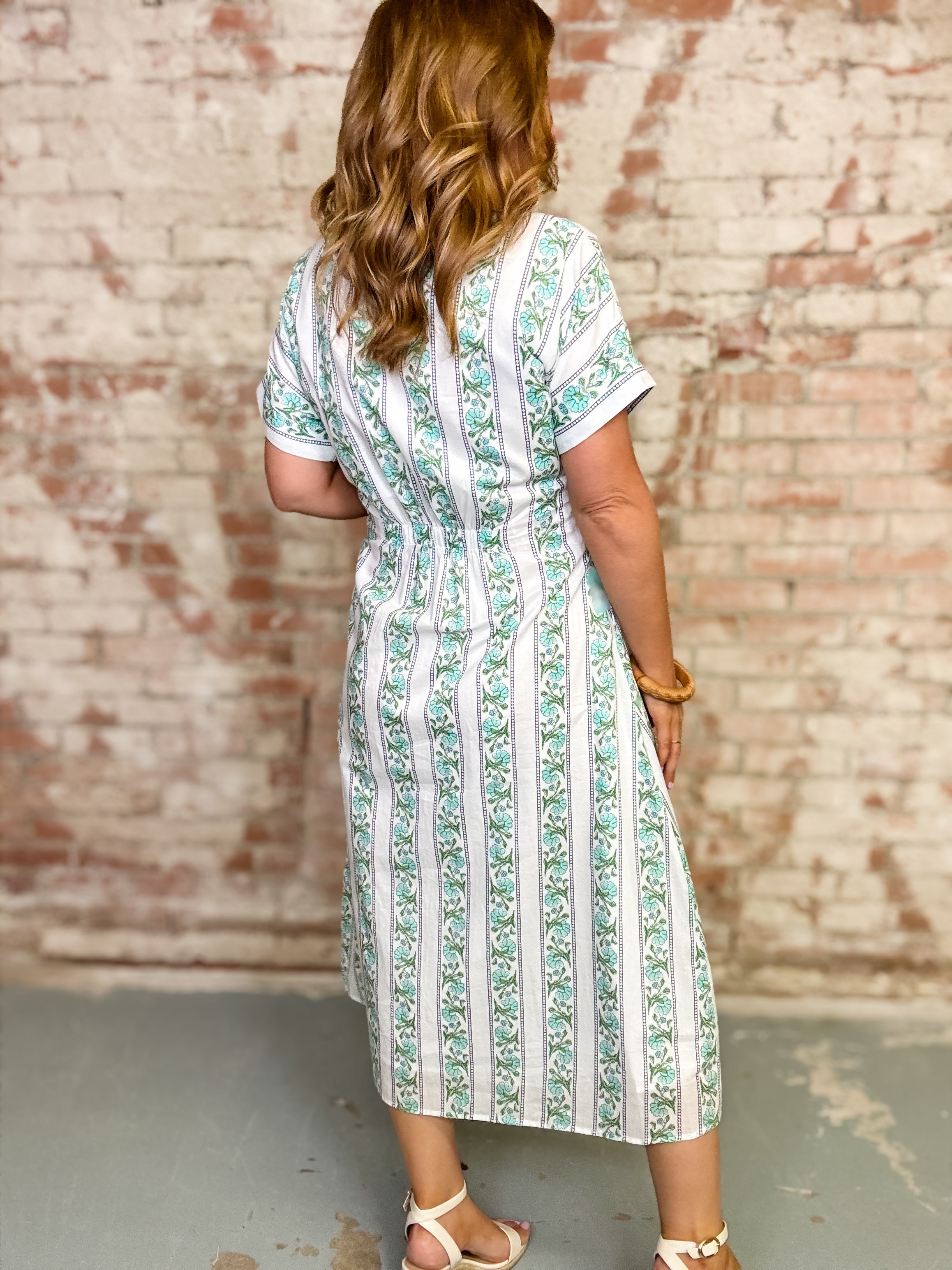 THML Tiffani Floral Print Dress