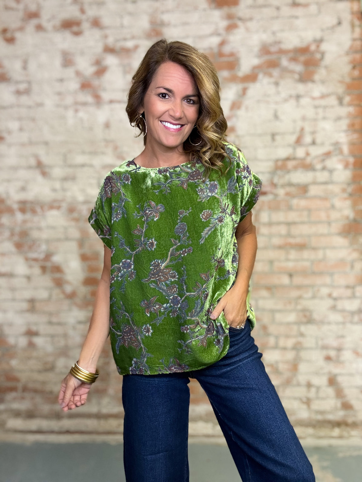 Sherai Velvet Top