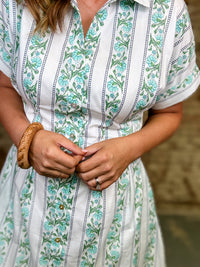 THML Tiffani Floral Print Dress