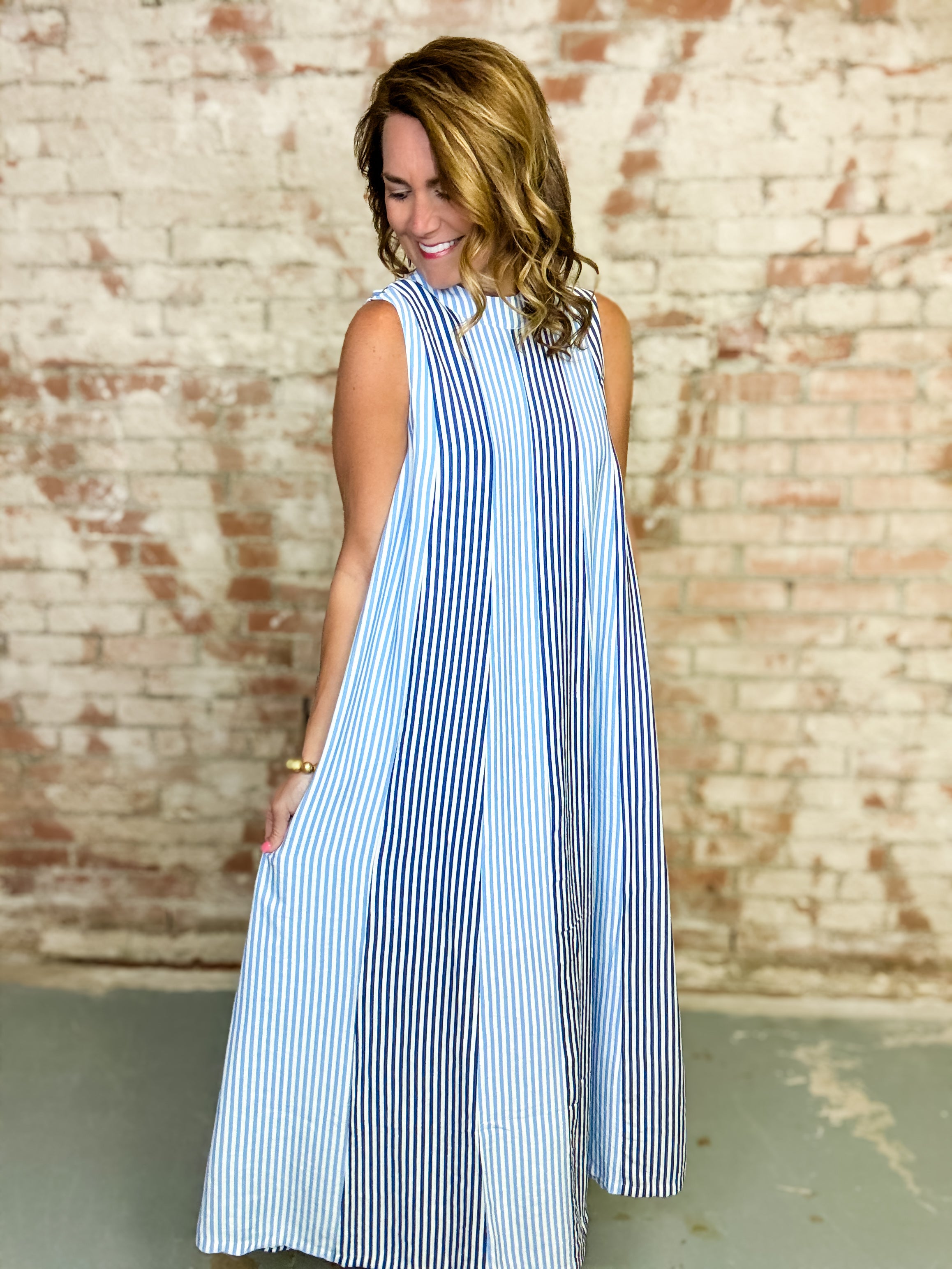 THML Lorianne Stripe Dress