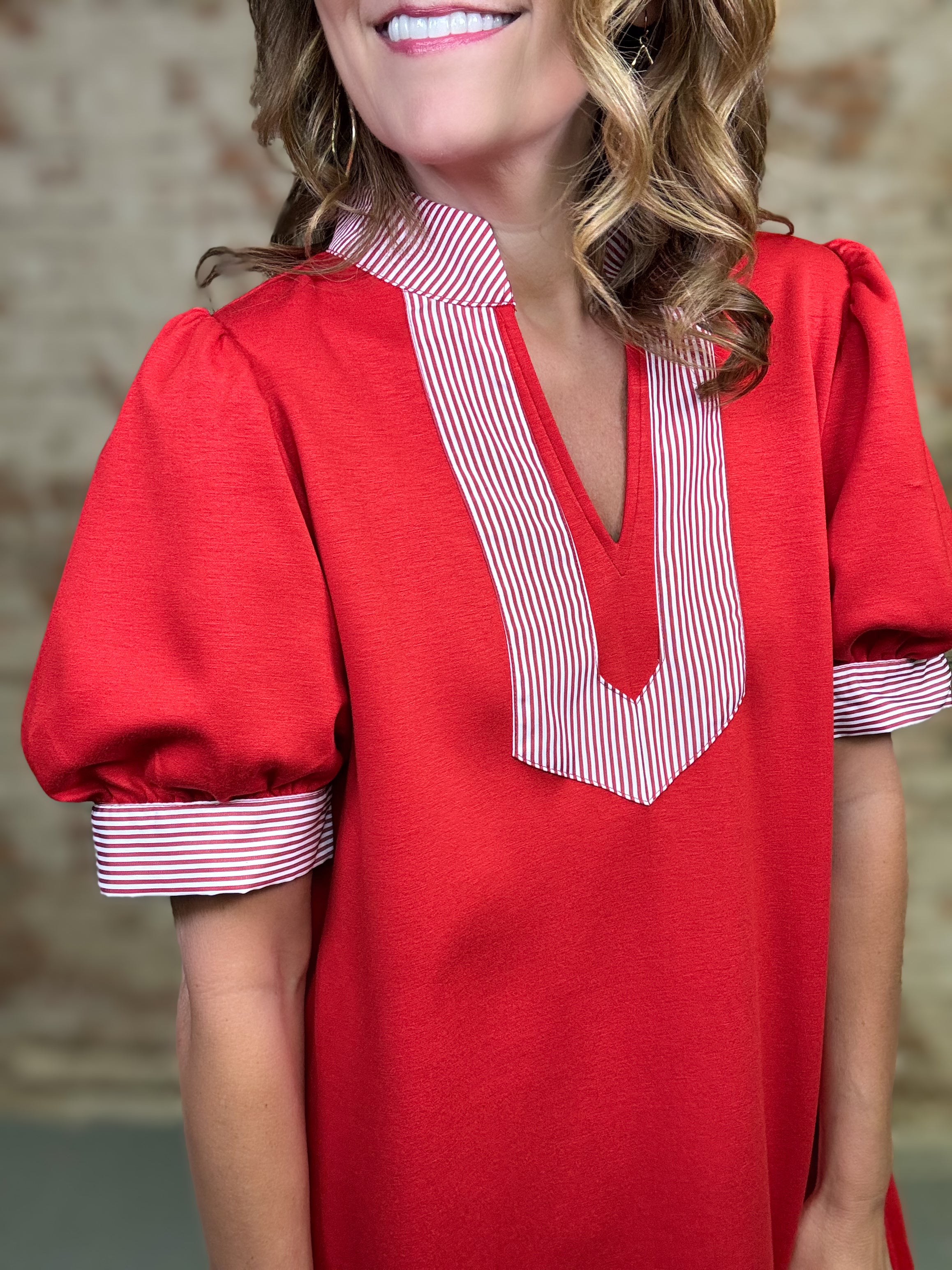 Justin Puff Sleeve Dress