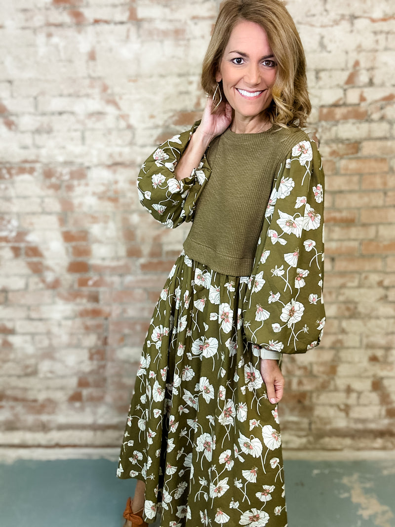 Calla Floral Dress