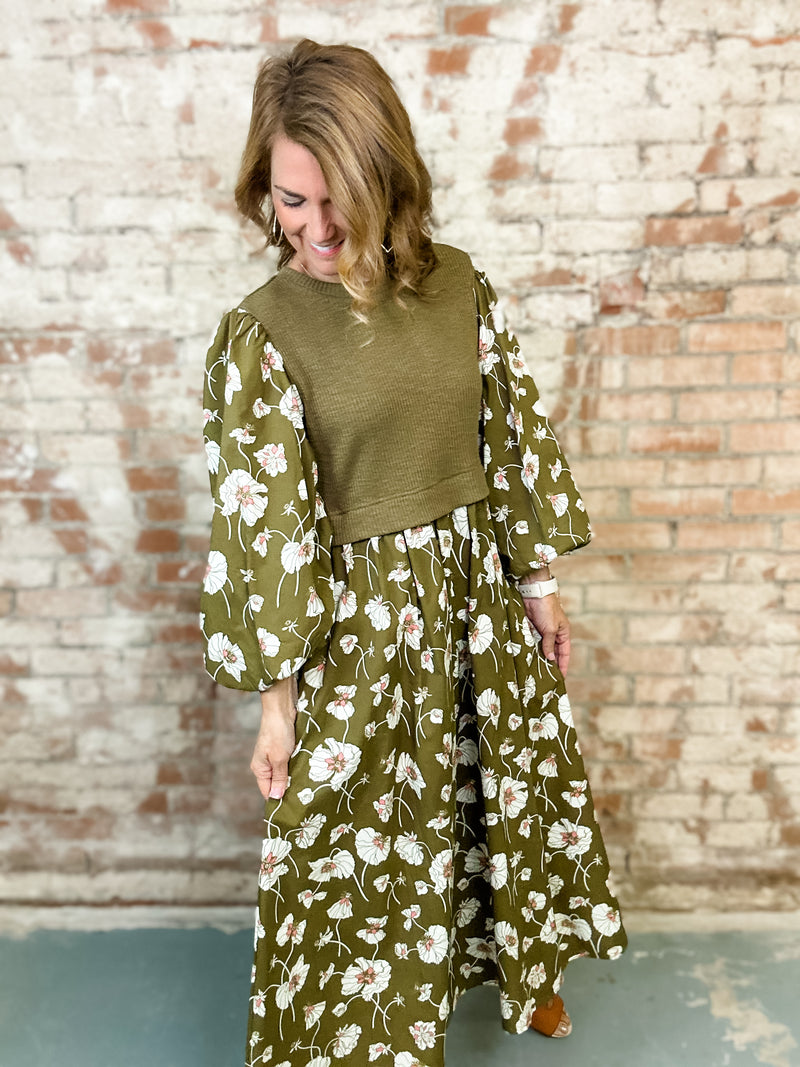 Calla Floral Dress