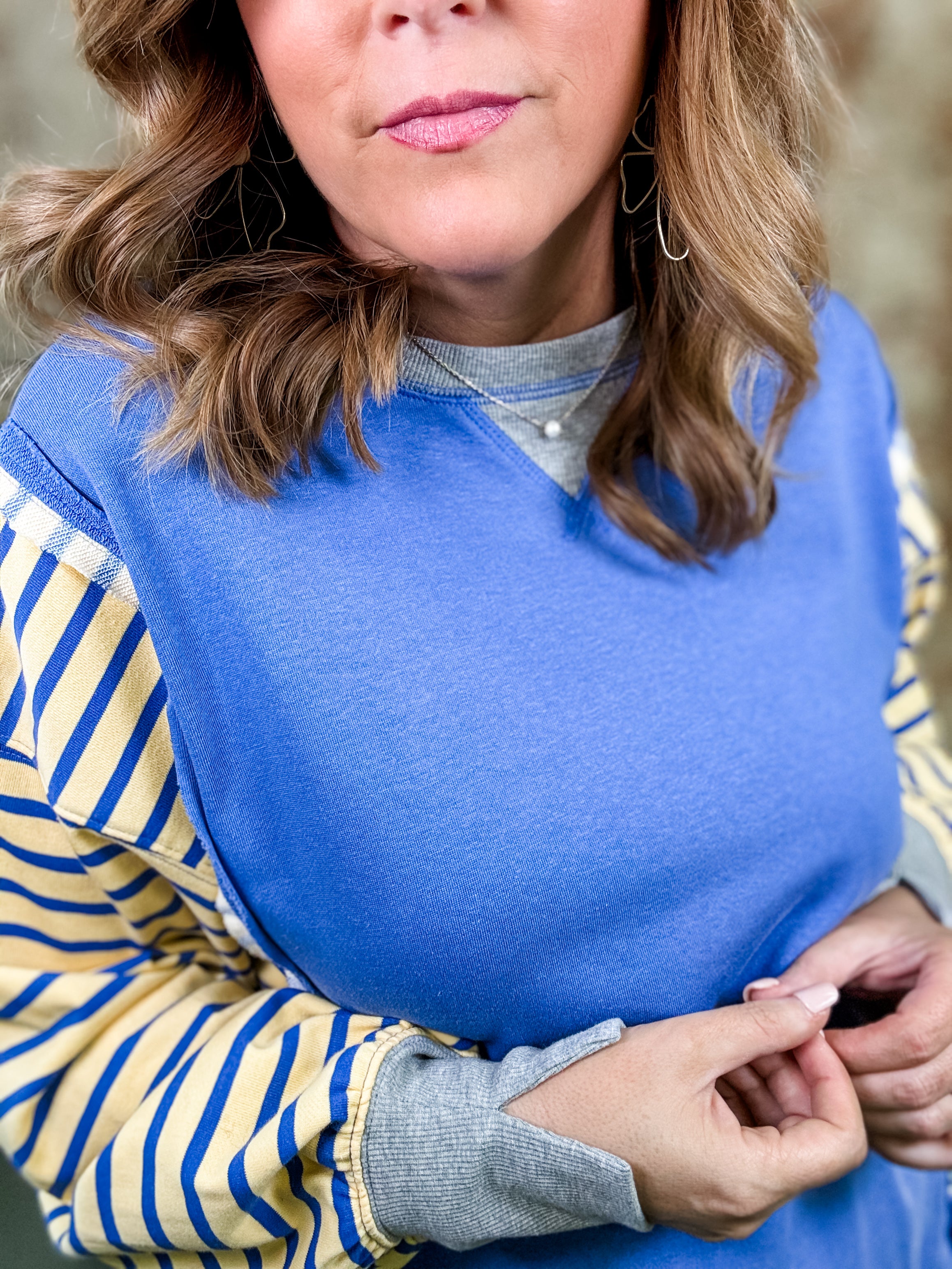 Isis Stripe Knit Top