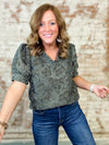 Lysette Velvet Top