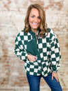 Margie Checkered Sherpa Jacket