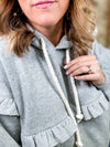 Rianna Ruffle Sweat Shirt
