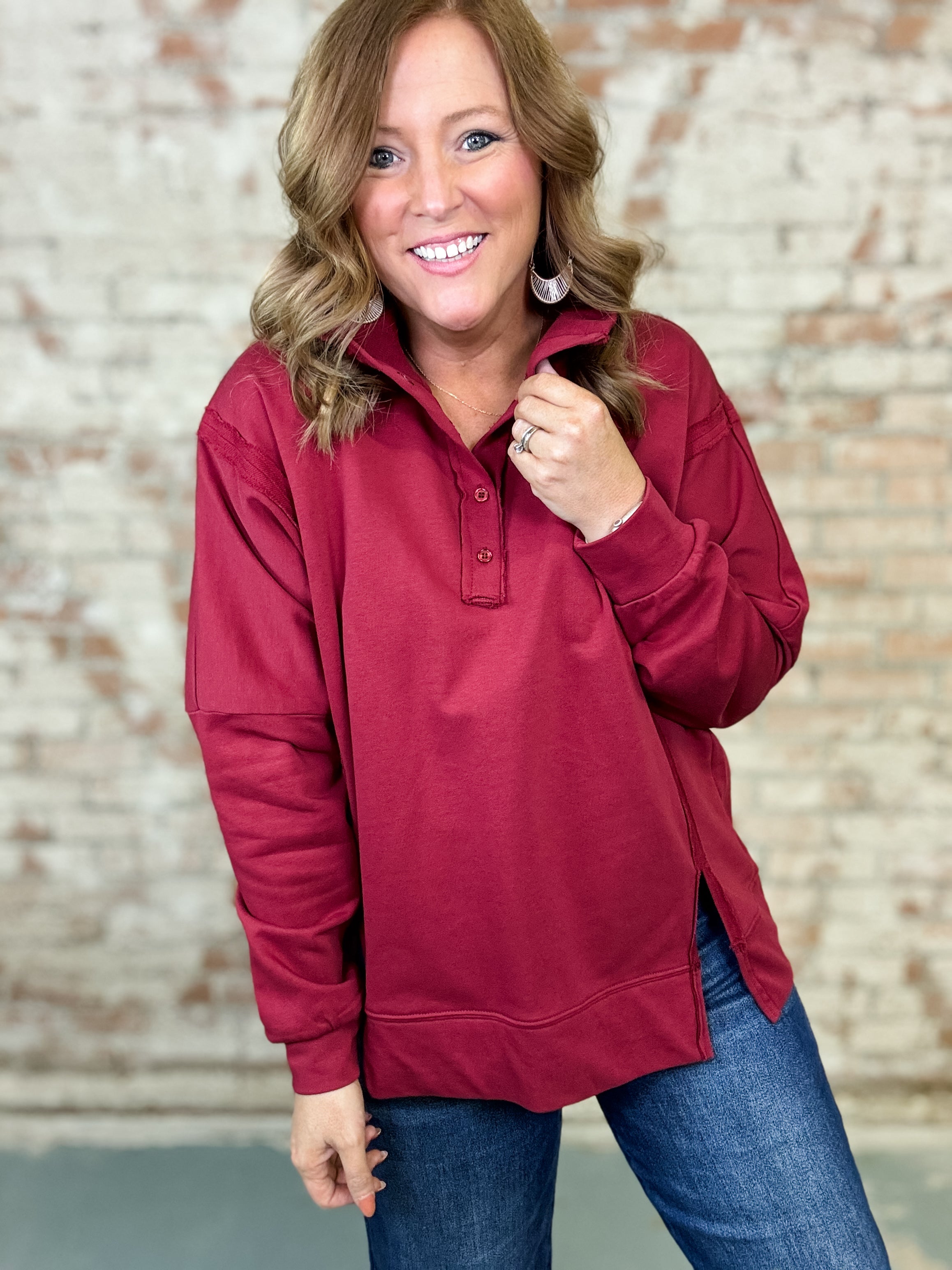 Sable Slit Detail Top