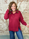 Sable Slit Detail Top