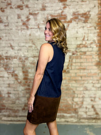 THML Leylan Denim Dress