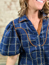 THML Julissa Plaid Top