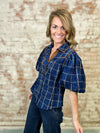 THML Julissa Plaid Top