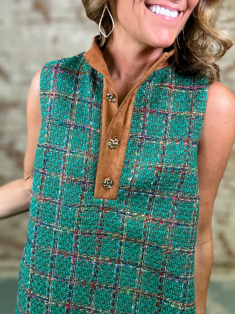 THML Daphna Tweed Dress