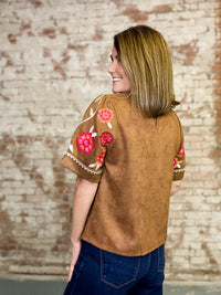 THML Dawson Embroidered Top