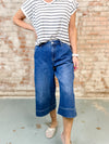 Sally High Rise Wide Cropped Jeans