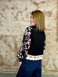 THML Elissa Floral Sweater