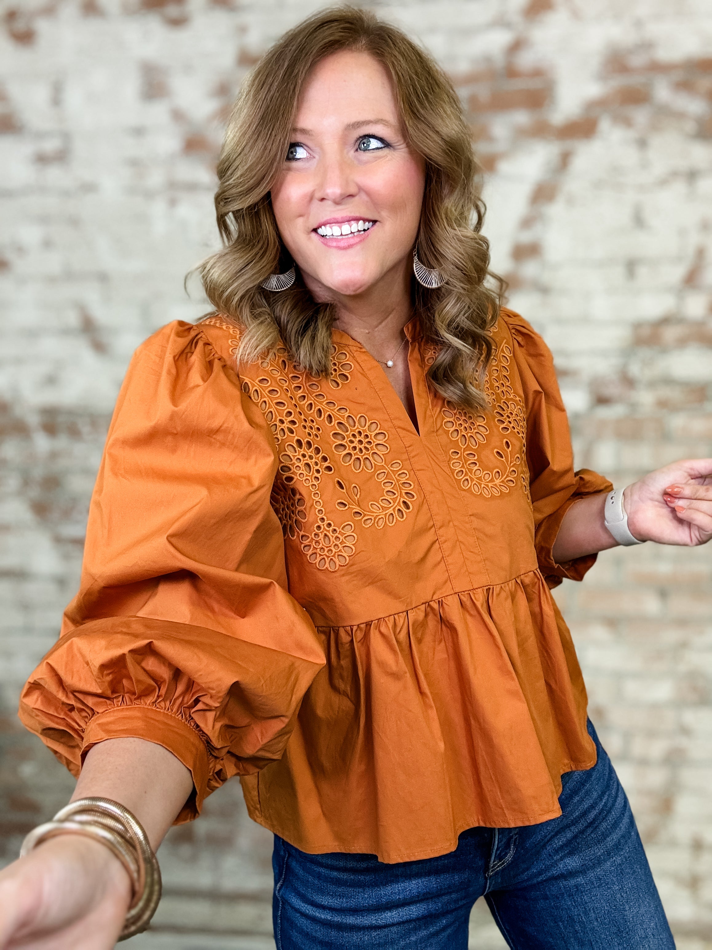 Estelle Puff Sleeve Top