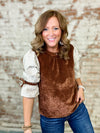 Noire Velvet Top