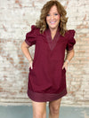 Meredith Contrast Stich Dress