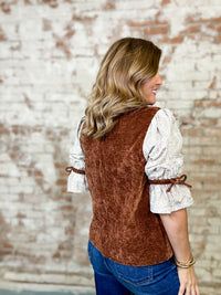 Noire Velvet Top