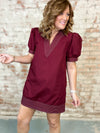 Meredith Contrast Stich Dress