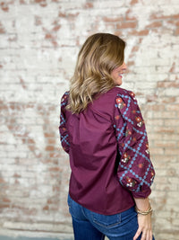 Valen Embroidered Top