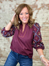 Valen Embroidered Top