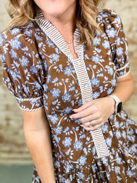 Brownie Floral Print Dress