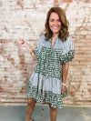 Massey Dots + Stripes Dress