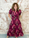 Cassandra Floral Print Dress