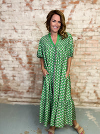 Warren Floral Midi Dress