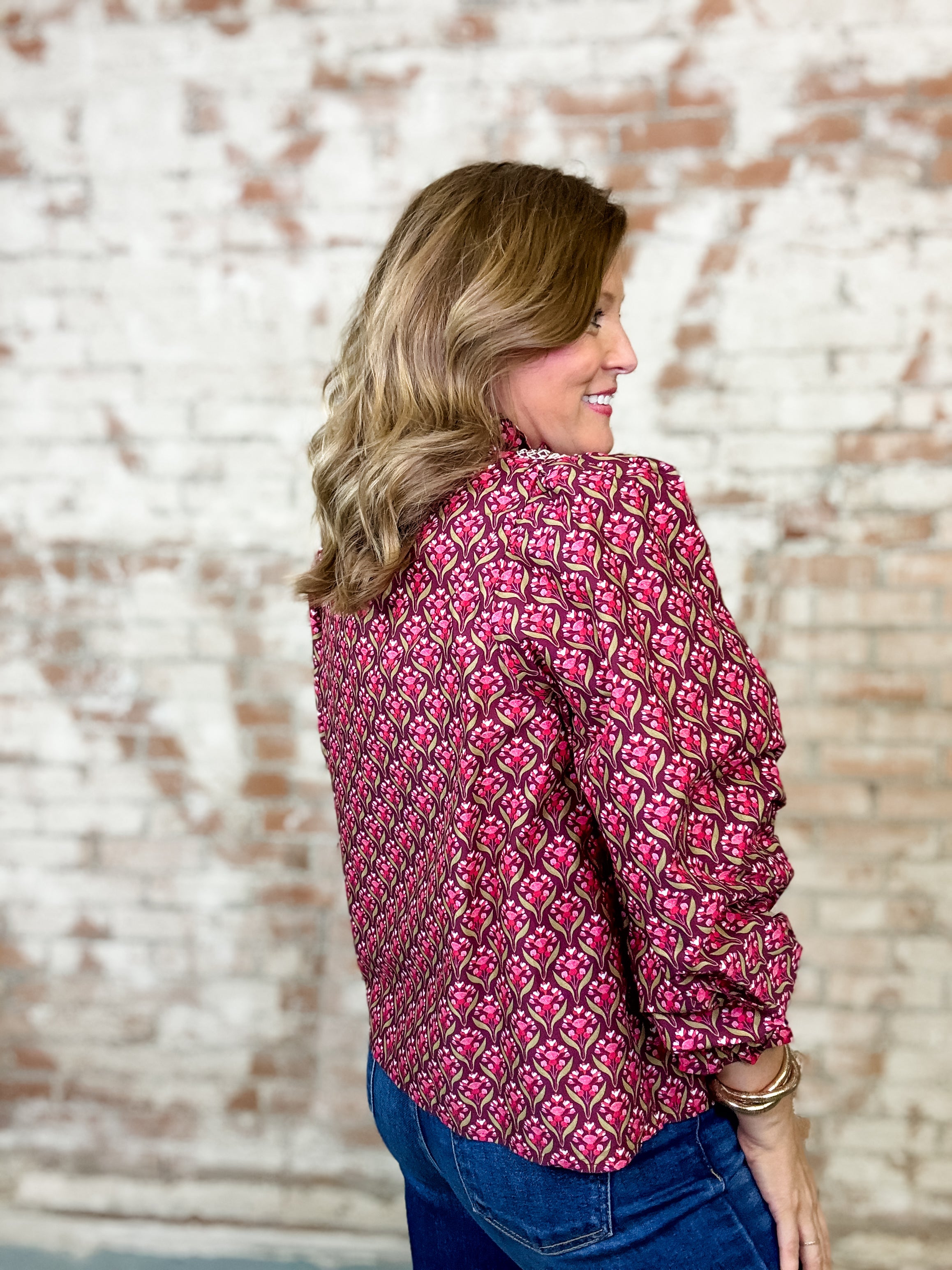 Rosie Botanical Top